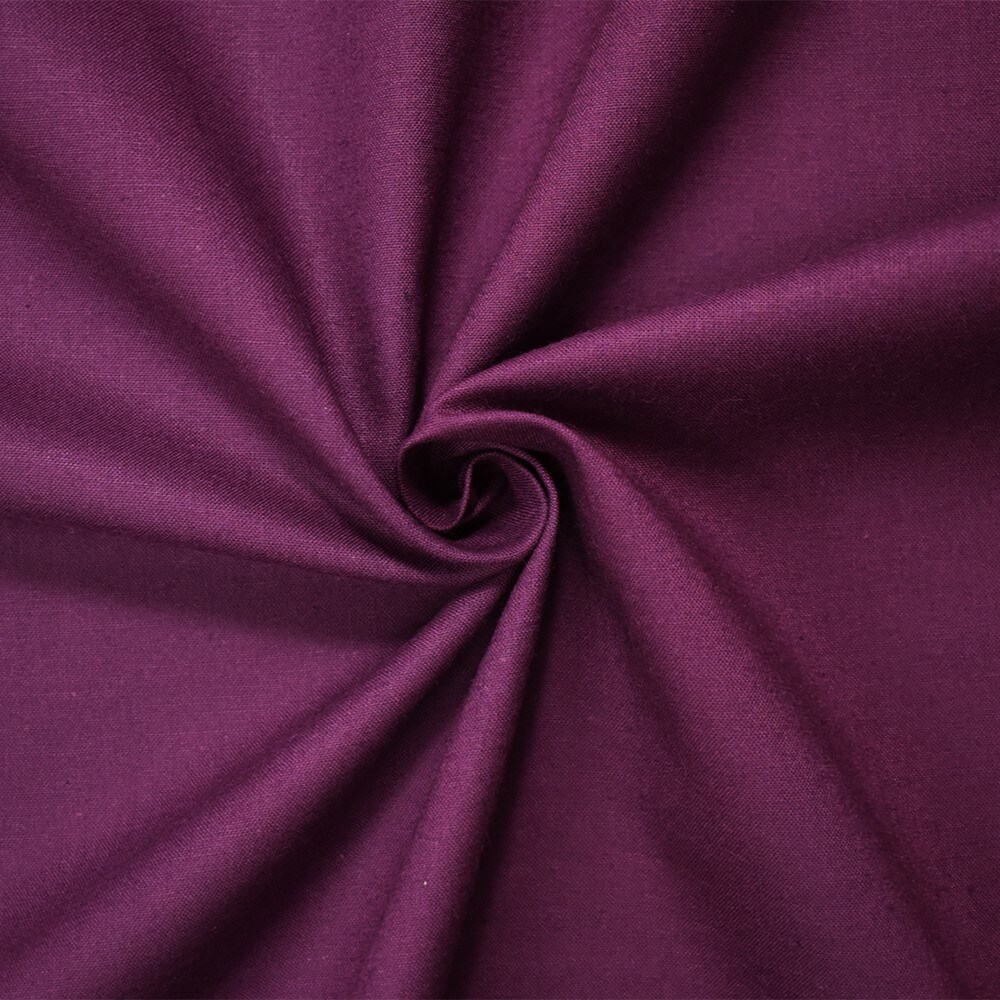 Purple Cotton Solid Quality Quilting Woven Fabric By the Yard