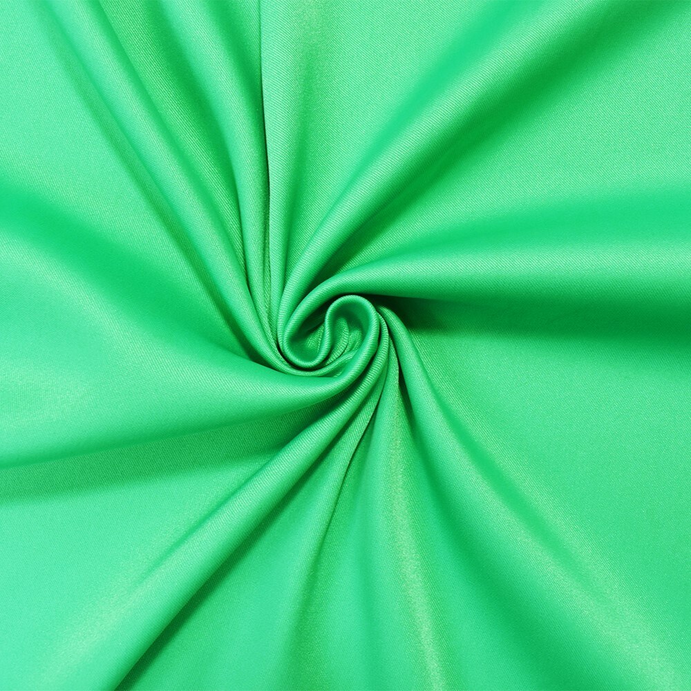 Green Poly Stretch Spandex Lamour Solid Satin Woven Fabric By the Yard