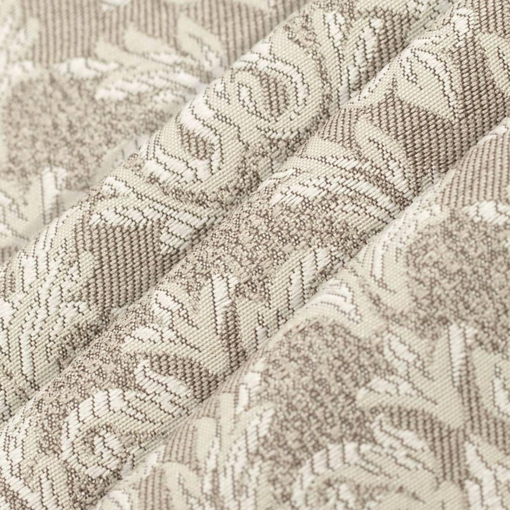 Natural Abstract Damask Woven Pattern Upholstery Fabric by The Yard - SKU: Hudson Beige
