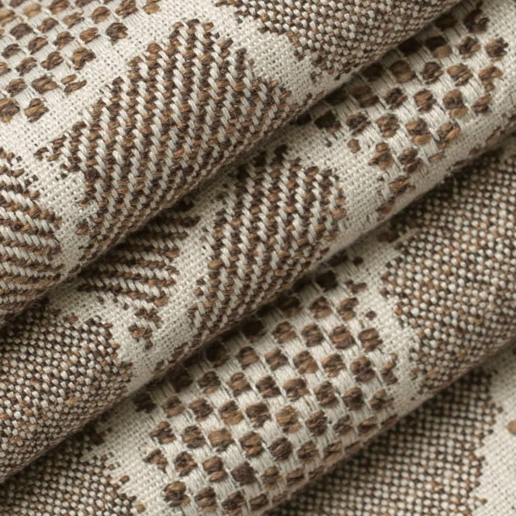 Brown Fade Resistant Animal Print Woven Pattern Upholstery Fabric by The Yard - SKU: Artus Bark
