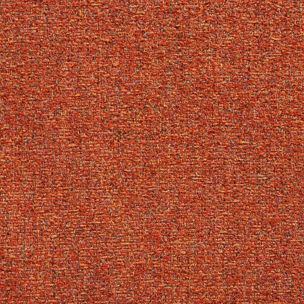 Orange Textured Tweed Upholstery Fabric by The Yard - SKU: Prodigy Rust