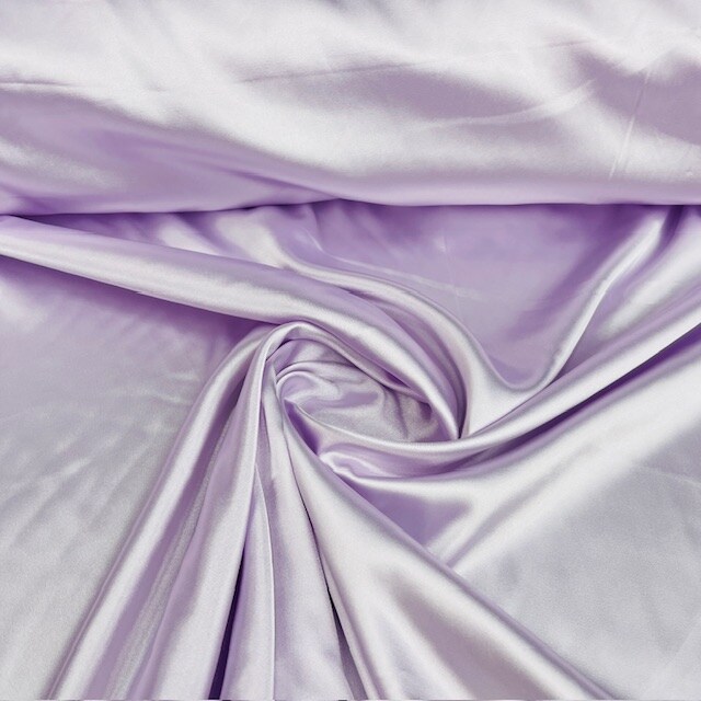 1 Yard Stretch Charmeuse Satin Fabric Silky Smooth 2-Way Stretch for Bridal Gowns 60 Inch Width