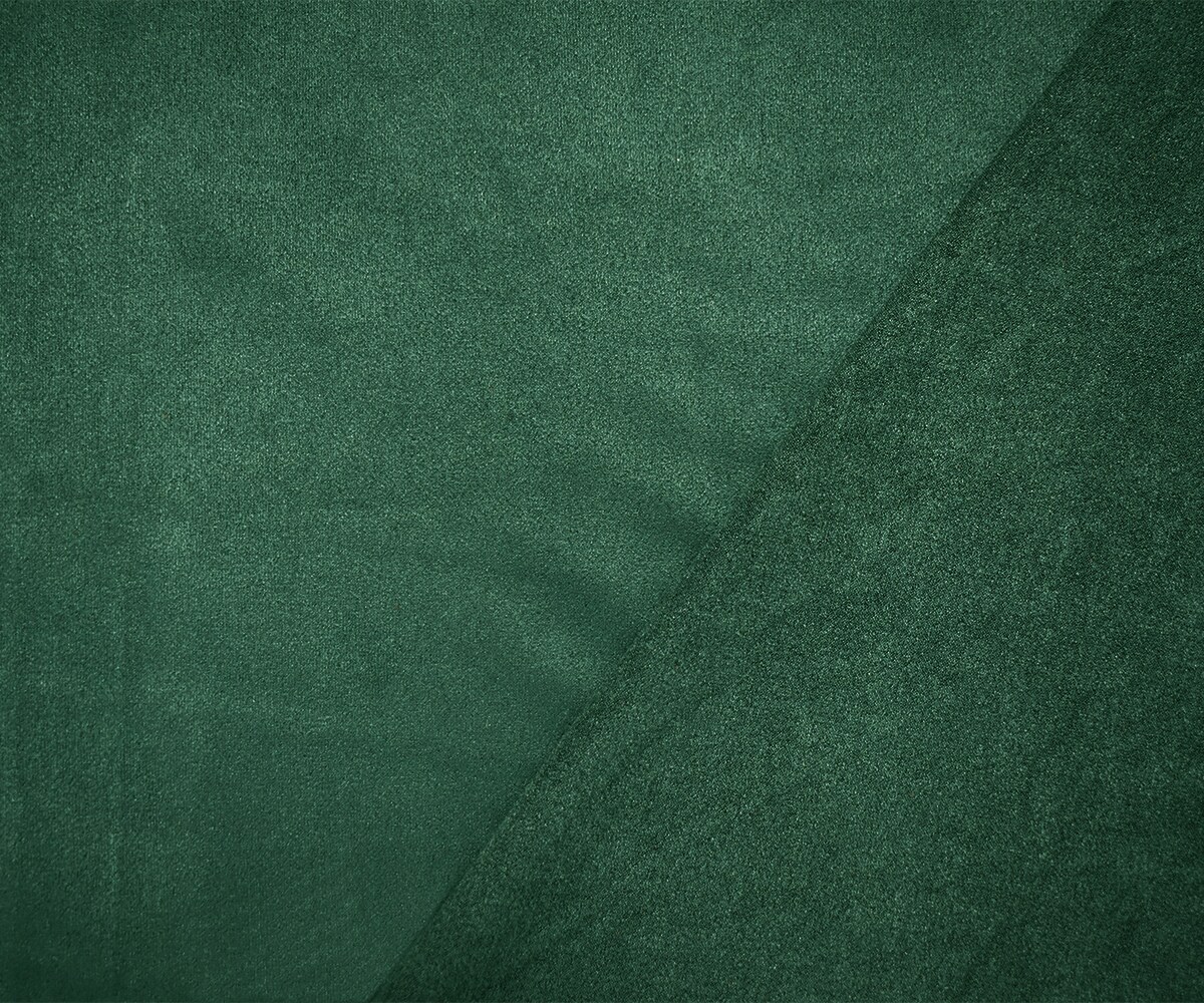Dark Green Stretch Spandex Solid Microsuede Knit Fabric By the Yard