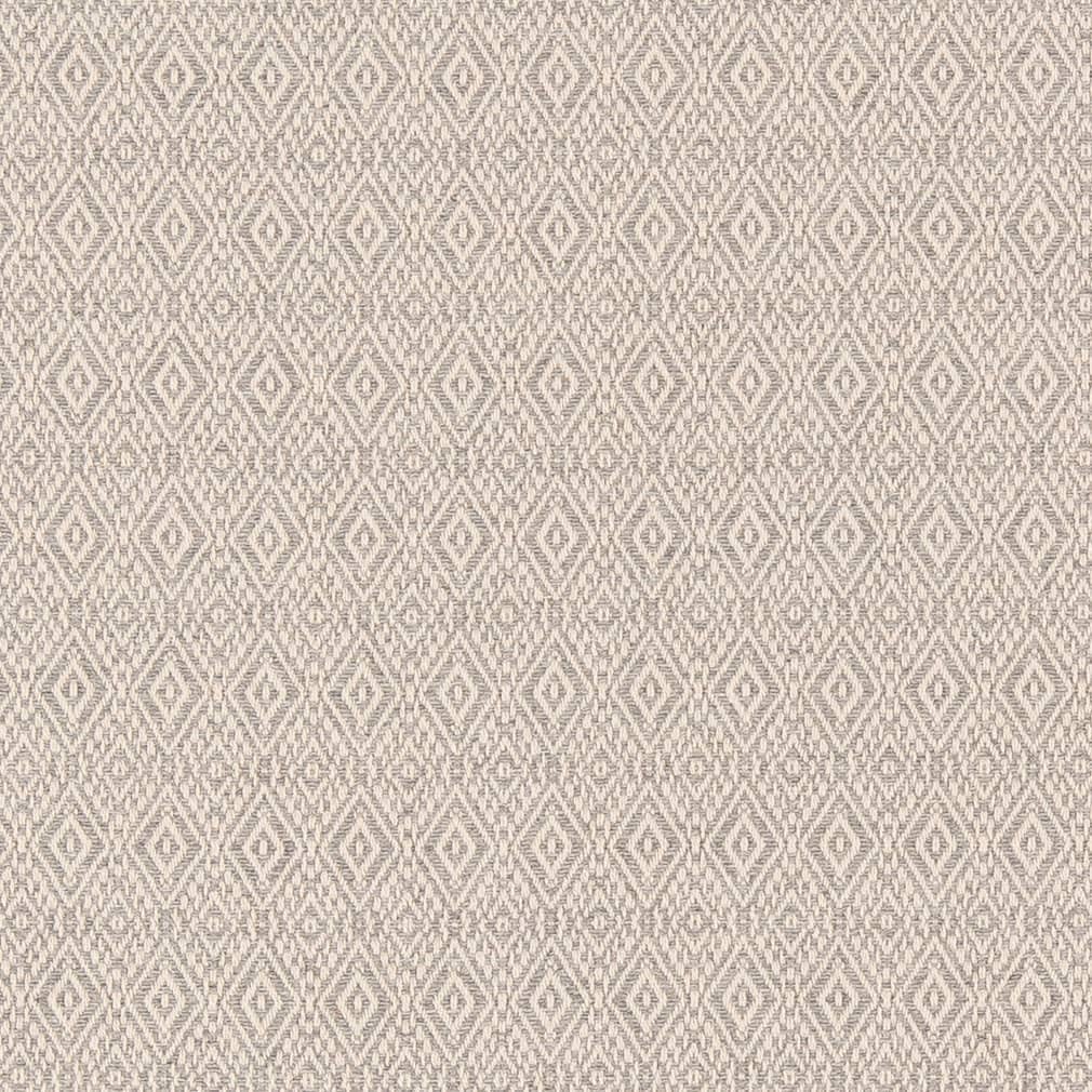 Grey Performance Pet Friendly Diamond Geometric Woven Pattern Upholstery Fabric by The Yard - SKU: Cosgrove Aluminum