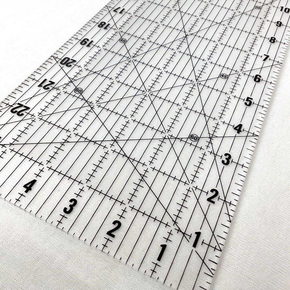 Craftsy Anti-Slip Grid Ruler - Rotary Cutting Ruler for Quilters