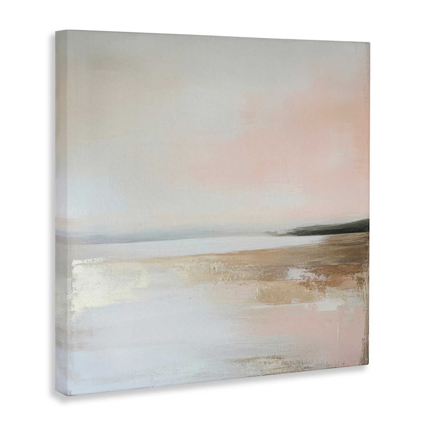 Stupell Industries Muted Landscape Hidden Coast Canvas, design by Petal Prints Design