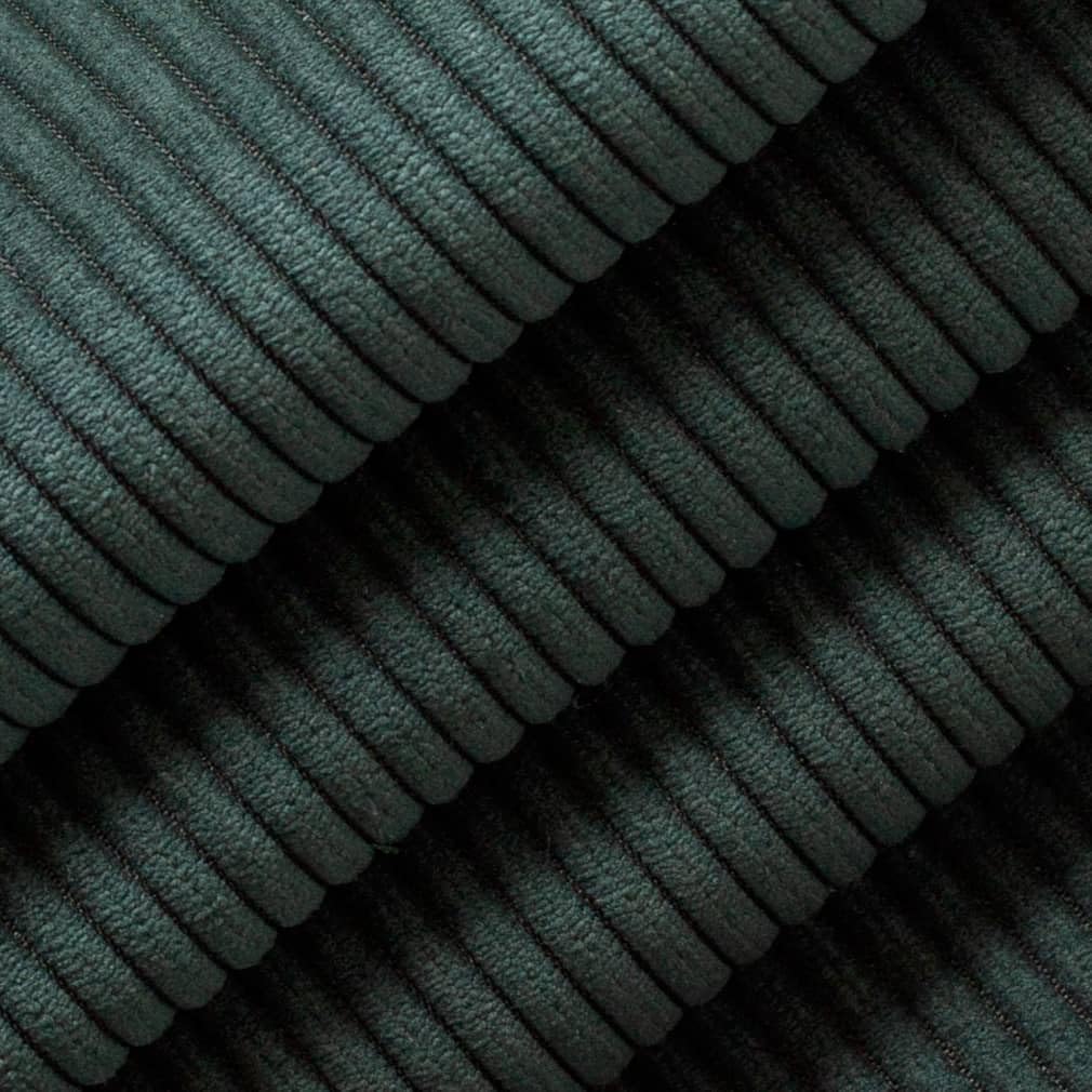 Green Small Scale Corduroy Chenille Upholstery Fabric by The Yard - SKU: Cosmo Forest