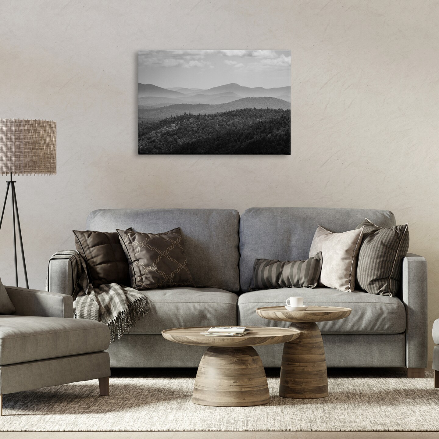 Stupell Industries Misty Adirondack Mountains Canvas, design by James Rodewald