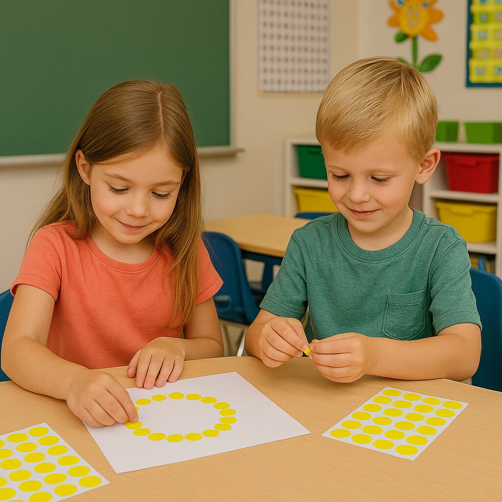 Dot Stickers 25 Sheets 3/4" (19mm) – 1280 Pack | Color Coding, Organizing & Craft Labels