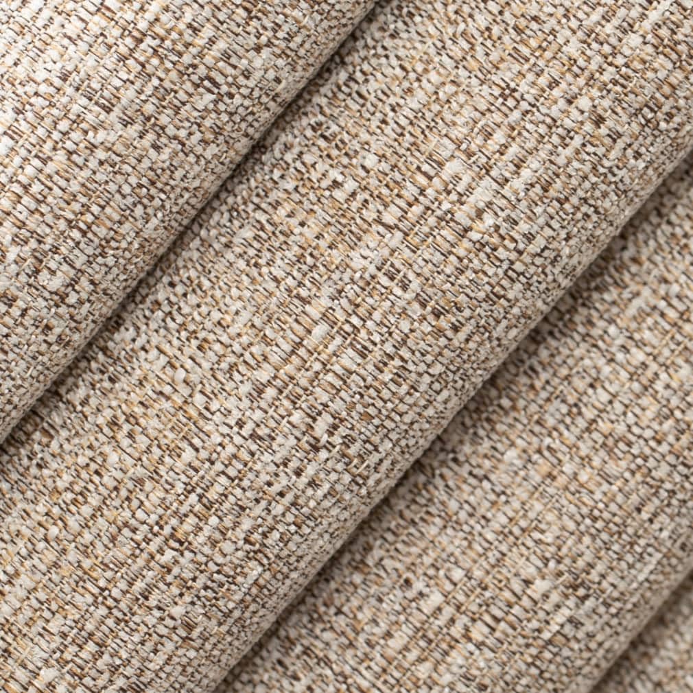 Natural Stain Resistant Performance Pet Friendly Texturedd Tweed Upholstery Fabric by The Yard - SKU: Clifton Sandstone