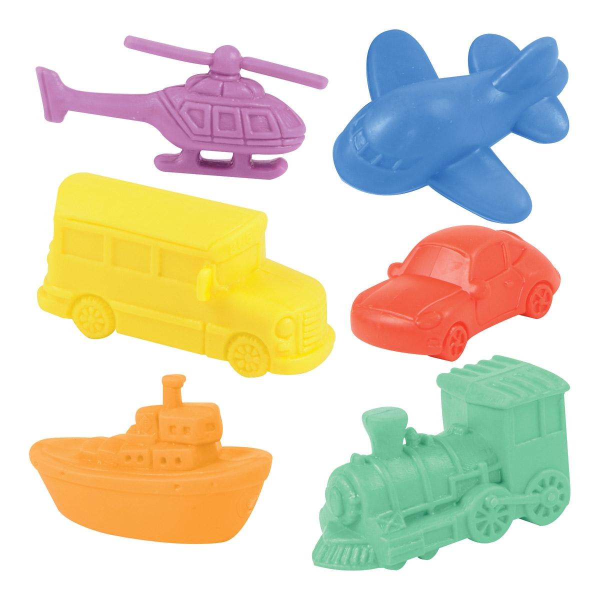 Kaplan Early Learning Company Transportation Counters with Containers - 2 Sets