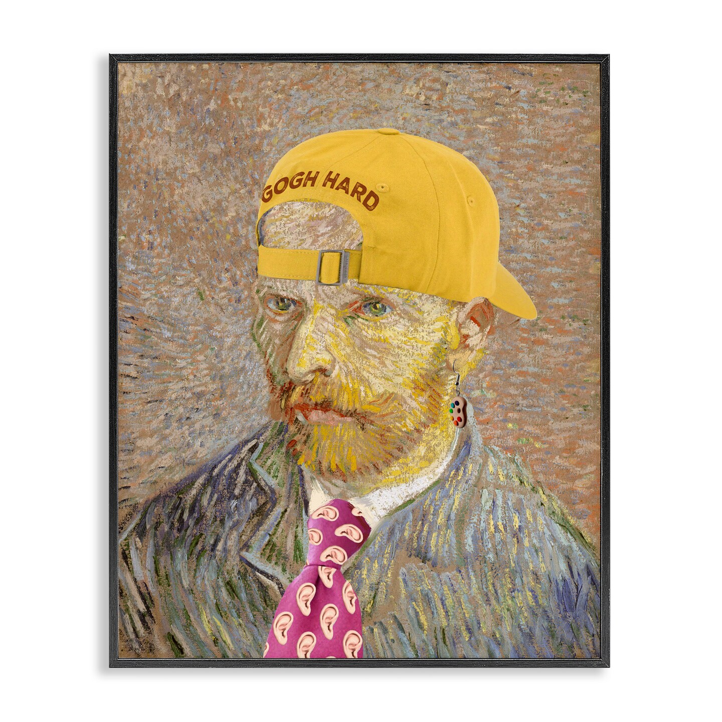 Stupell Industries Van Gogh in Yellow hat Framed Giclee, design by Masters Redux