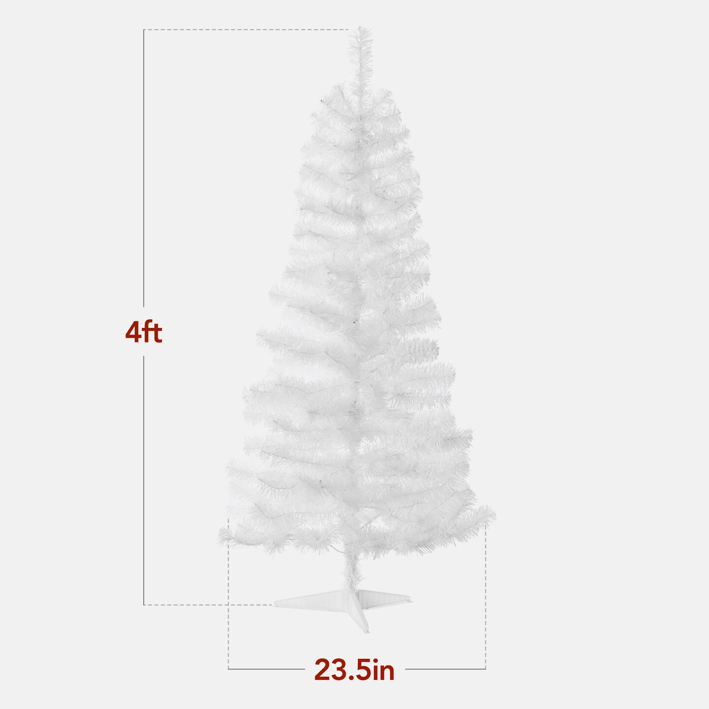 Best Choice Products 4ft Pre-lit Colored Christmas Tree, Artificial Tree Holiday Decor w/ LED Lights