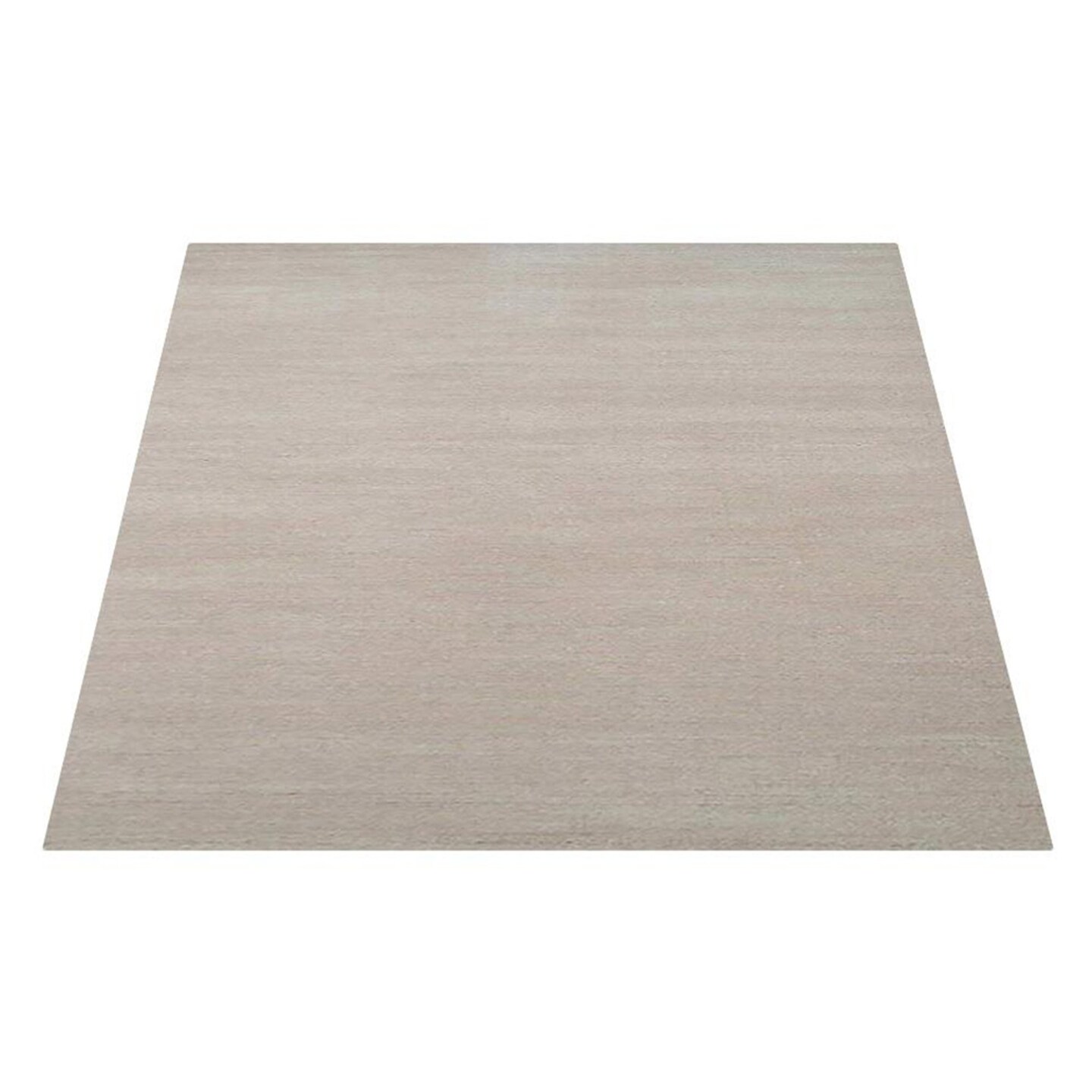 Edge Collections - 8' x 8' - Beige - Elegant Hand Knotted Wool Area Rug for Cozy Interiors - 1 Piece