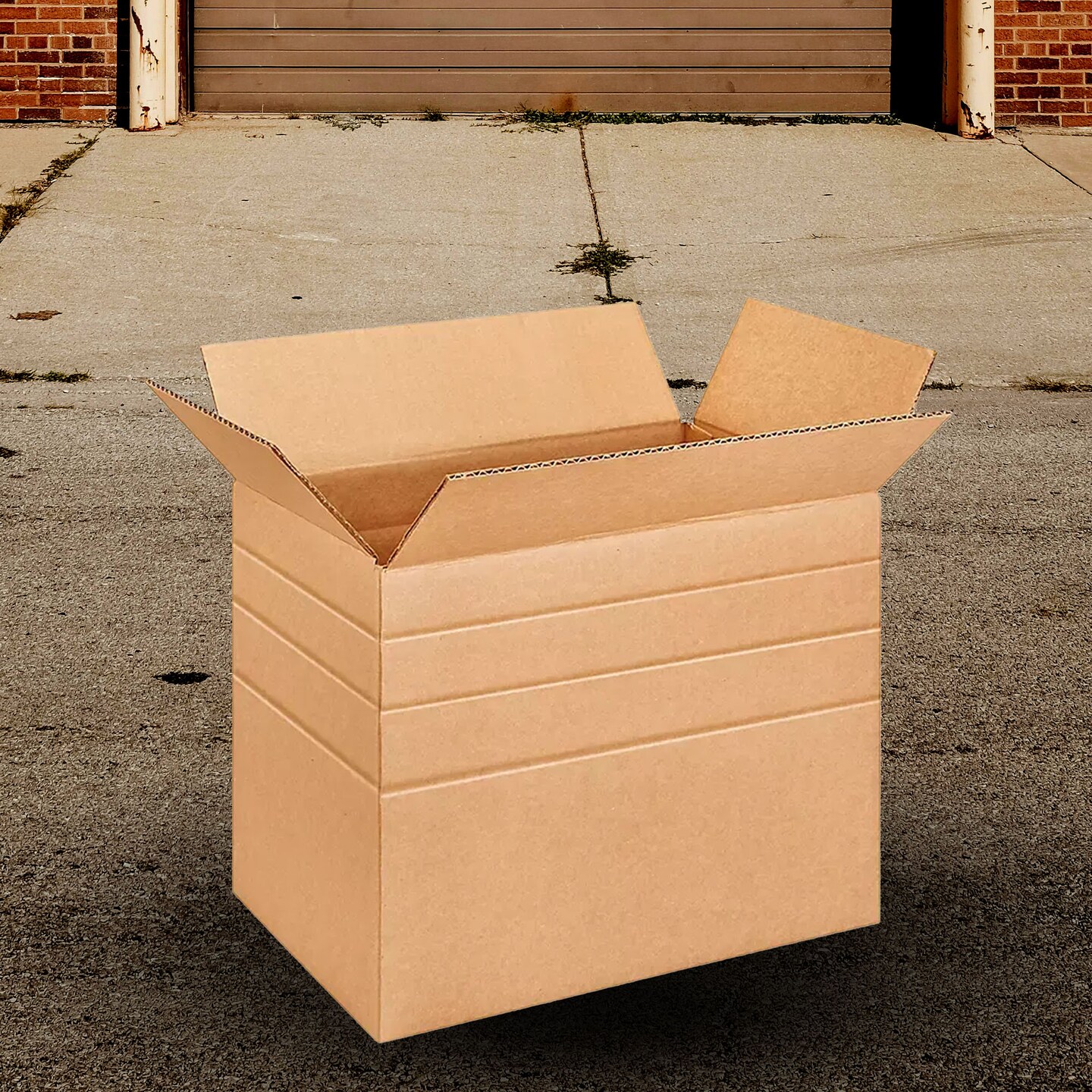 250 Pack Heavy Duty Multi Depth Corrugated Cardboard Boxes for Mailing Shipping and Storage 14 1⁄2 x 8 3⁄4 x 12 inch