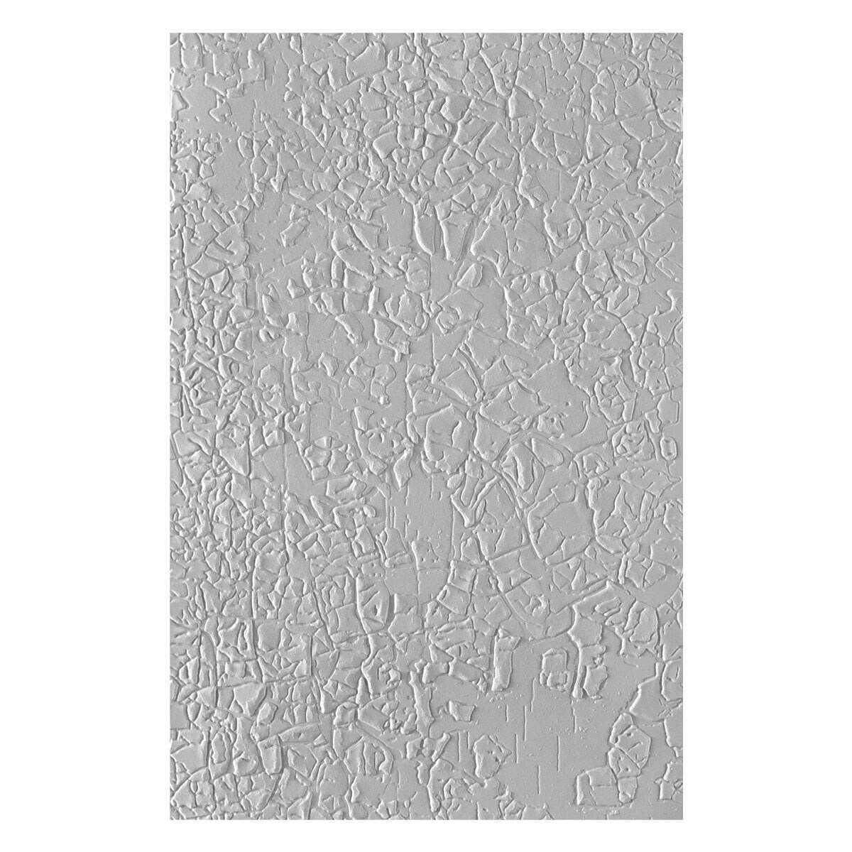 Spellbinders 3D Embossing Folder-Beautifully Imperfect, Crackle Paint