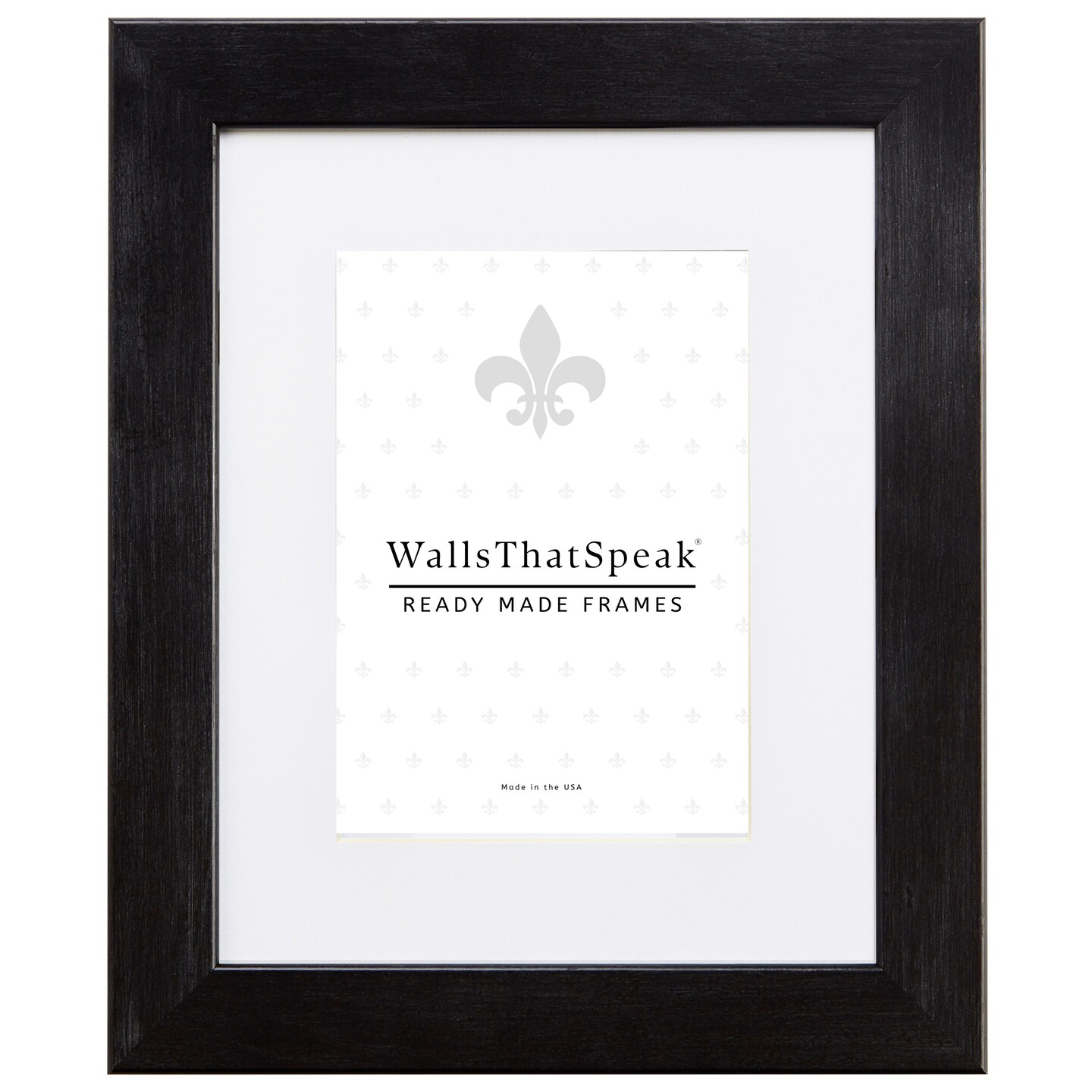 20x27 Matted Picture Frame, Bauhaus 125 1.25 Inch MDF  Moulding, Wall Display Frame for Art, Posters, or Photos by wallsthatspeak