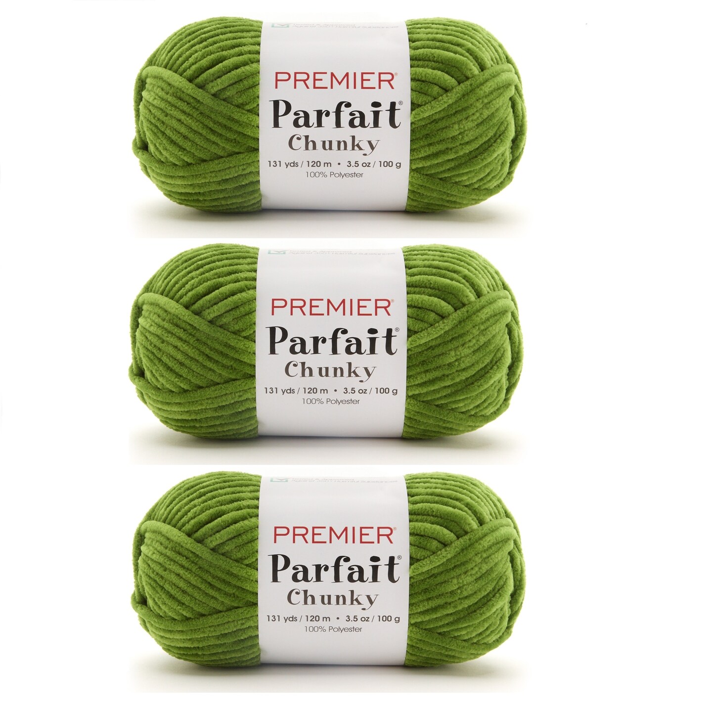 Multipack of 3 - Premier Parfait Chunky Yarn-Goblin