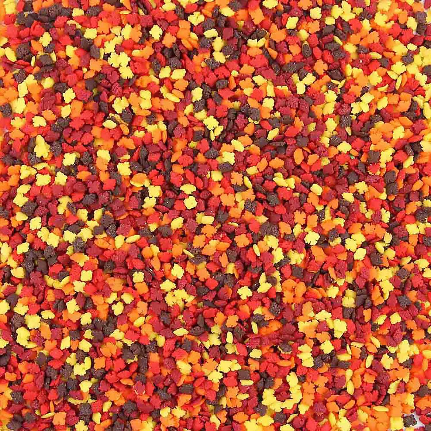 Confetti Sprinkles Mini Autumn Leaves 6 oz – Fall Edible Cake & Cookie Decorations