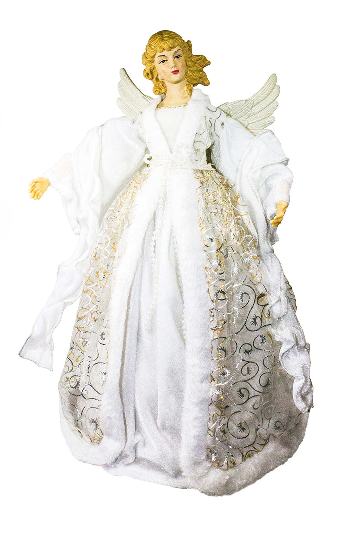 16&#x22; White Christmas Angel