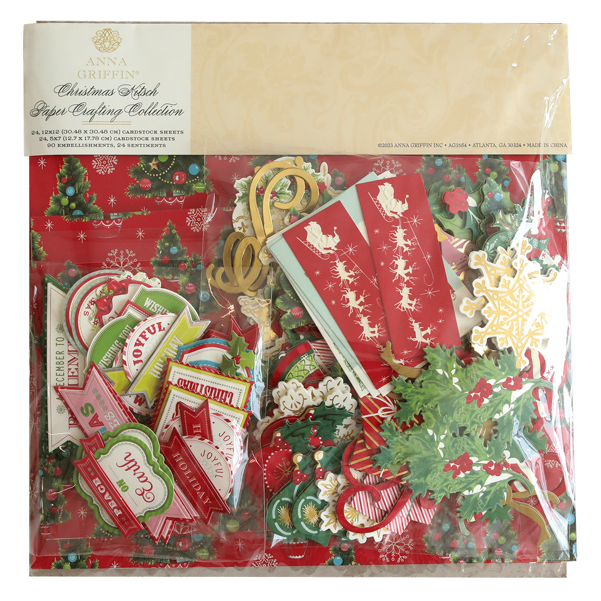 Christmas Kitsch Papercrafting Collection