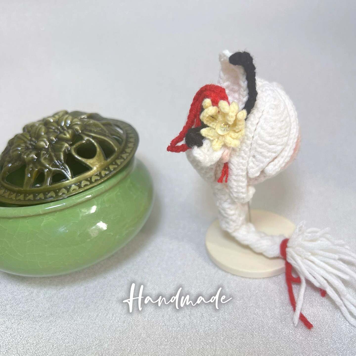Handmade Genshin Impact crochet keychain decoration unique