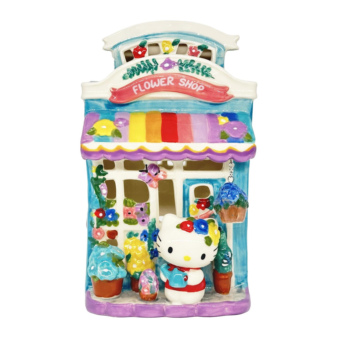 Blue Sky Clayworks Sanrio Hello Kitty & Friends Flower Shop Candle House