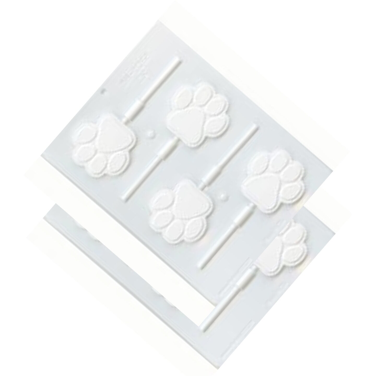 Dog Paw Sucker Hard Candy Mold for Pawsitively Fun Treats