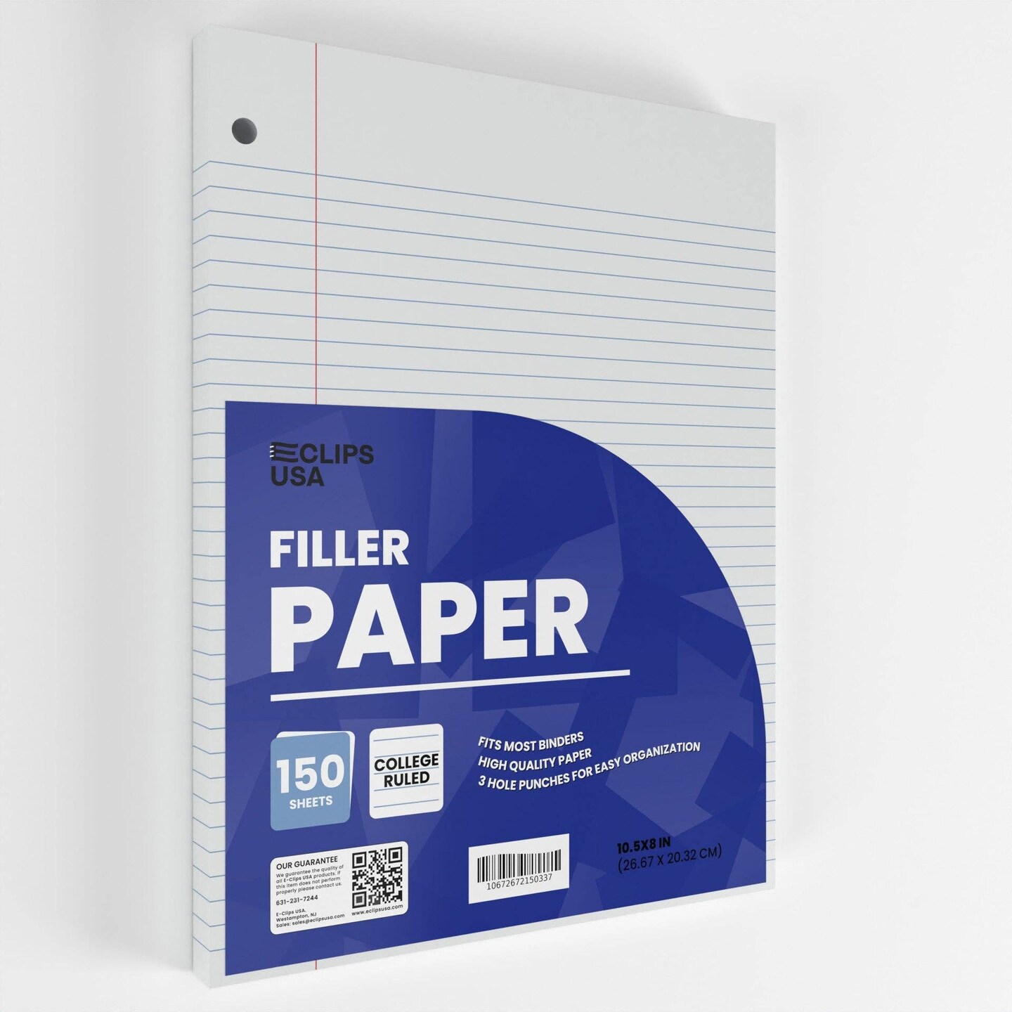 College-Ruled Filler Paper &#x2013; 150 Sheets &#x2013; 36 Packs