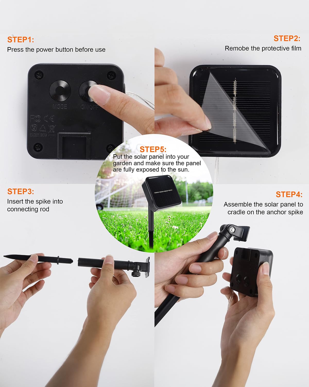 2 Pack Outdoor Solar String Lights, Total 80 FT 240 LED Solar Fairy Lights Outside Waterproof 8 Modes, Christmas Tree Light for Patio Garden Party Backyard Wedding Decor Blue