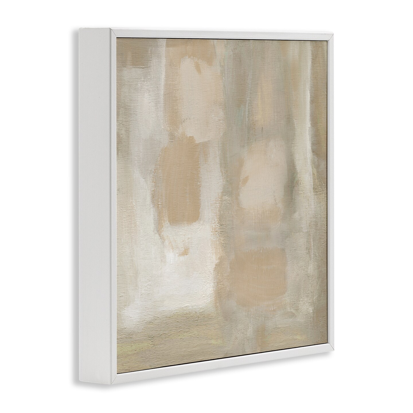 Stupell Industries Beige Neutral Painting Framed Giclee Wall Art Design by Carol Robinson