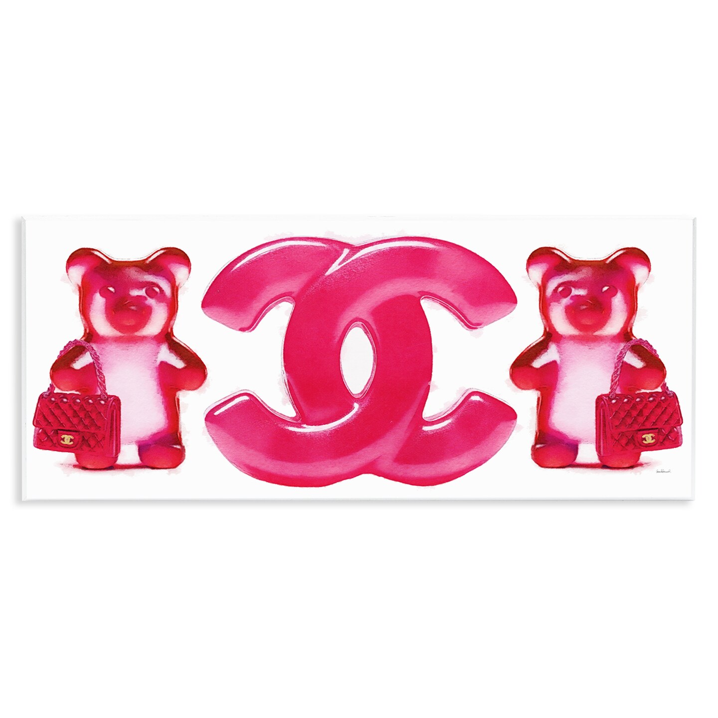 Stupell Industries Fashion Brand Bears Wall Plaque Art Design by Amanda Greenwood