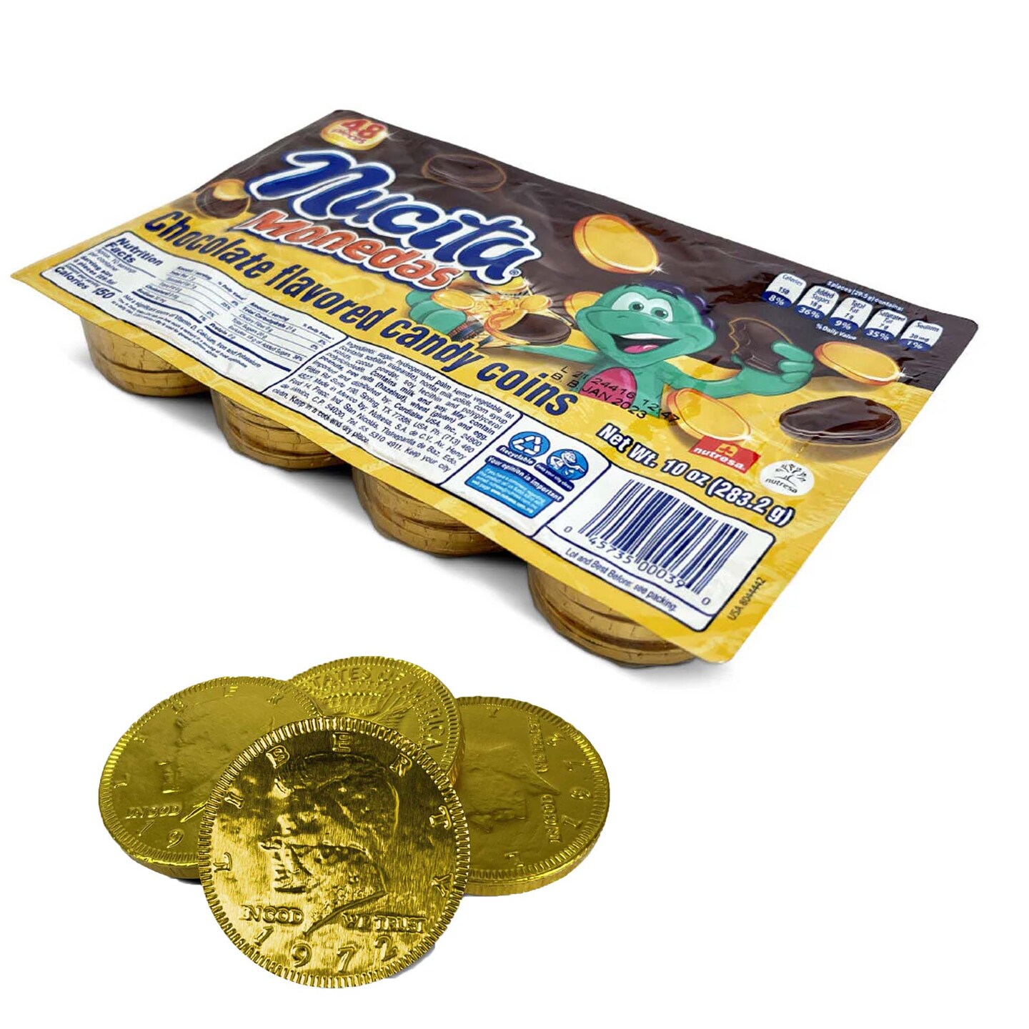 Nutresa Monedas Choc Coin 48Ct