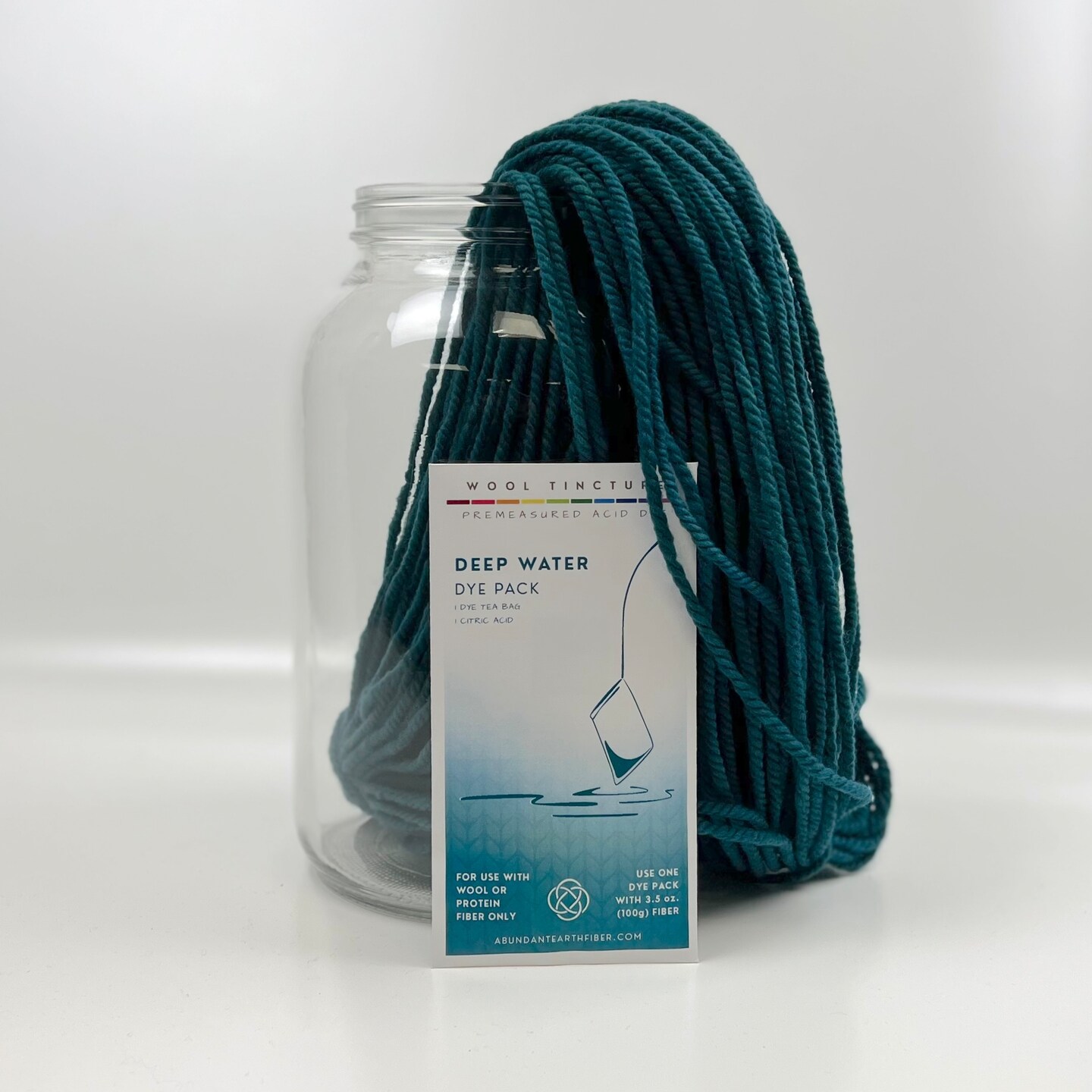 Wool Tinctures - Dye Packs, Color: Deep water | Michaels