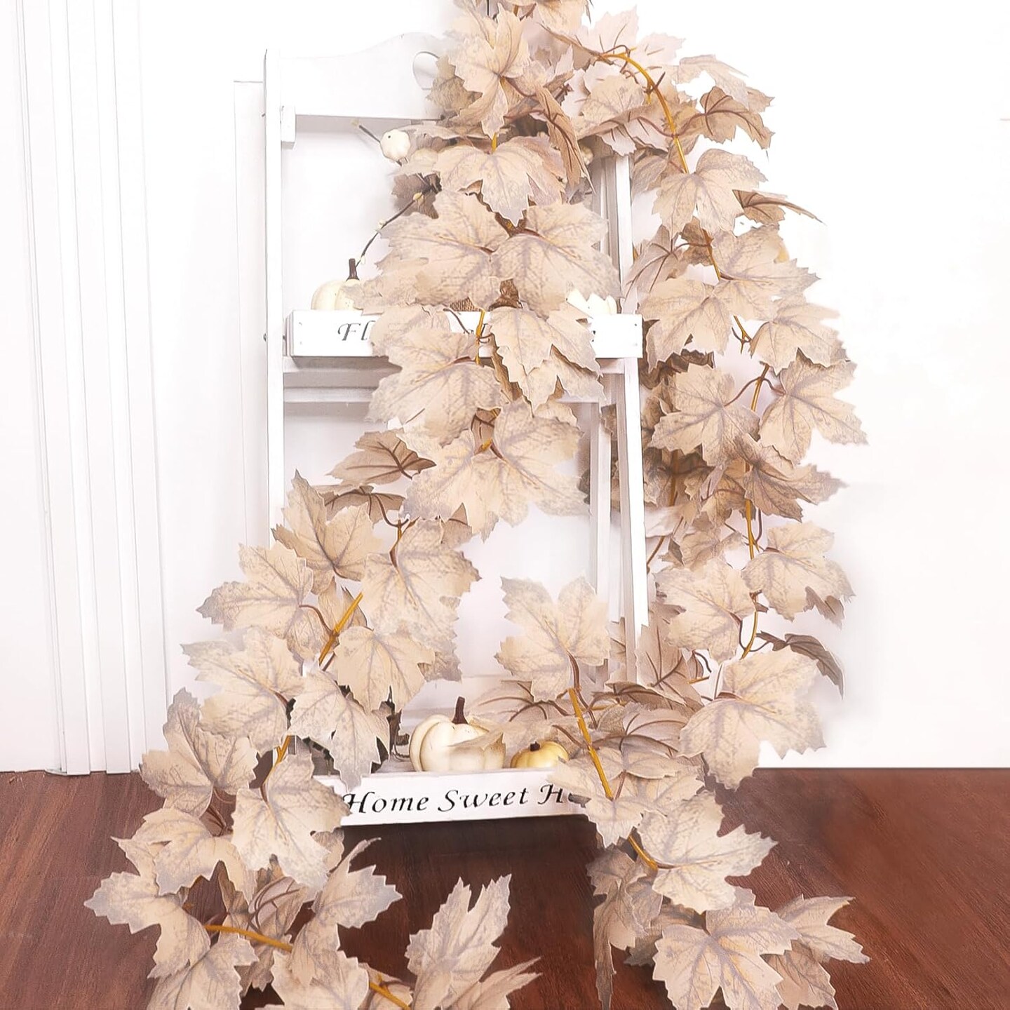 6 FT Fall Garland Maples Leaves
