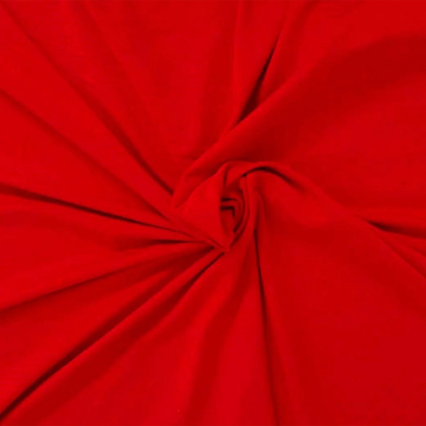 1 Yard Red Modal Rayon Spandex Jersey Fabric Soft Stretch Knit Material For Clothing And DIY Projects