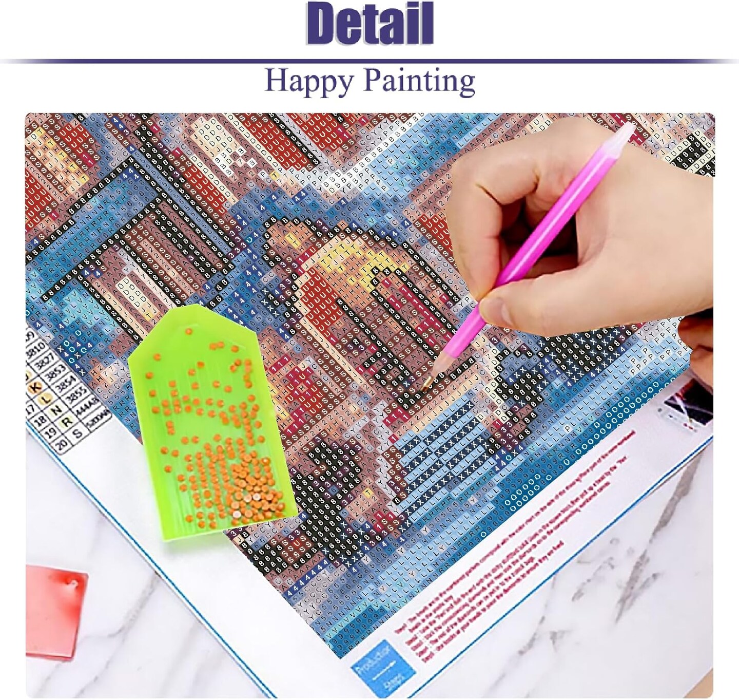 Christmas House Diamond Painting Kit - 12x16 Inch