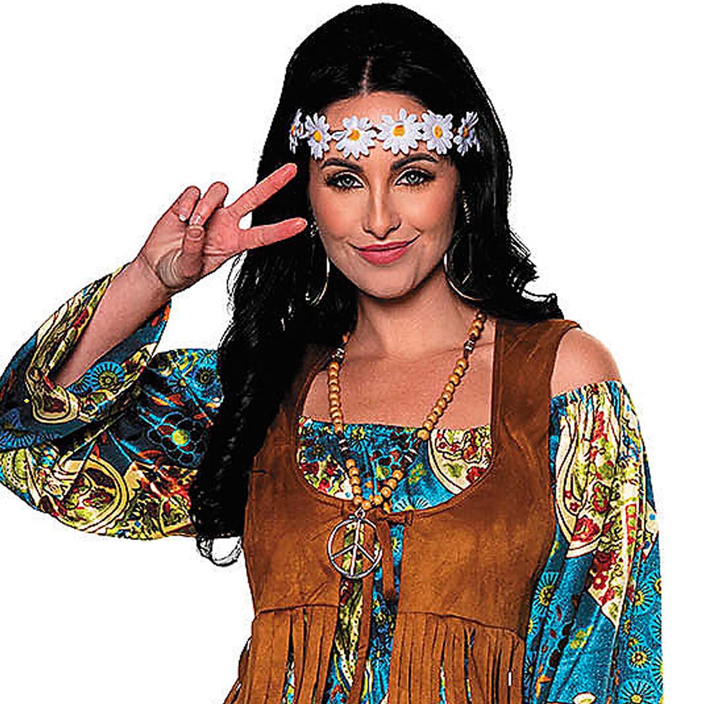 Women&#x27;s Bohemian Hippie Dress Costume
