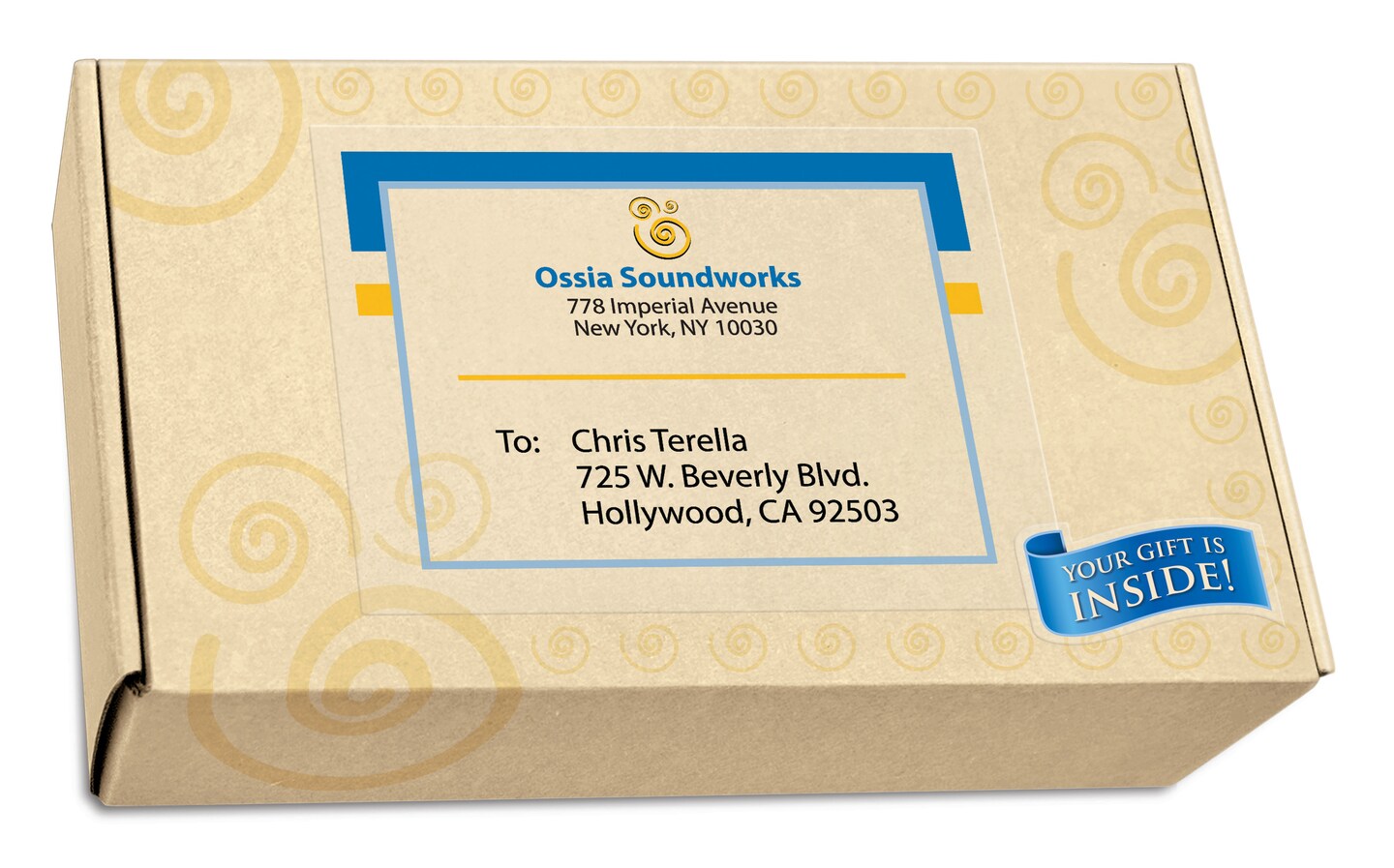 Avery Shipping Labels, Permanent Adhesive, Matte Frosted Clear, 8-1/2" x 11", 10 Labels (18665)