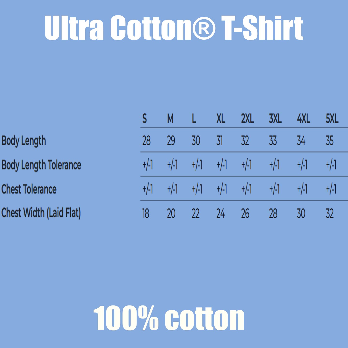 Gildan Unisex Ultra Cotton T-Shirt Blanks for Printing, Carolina Blue Short Sleeve Tee for Craft Projects