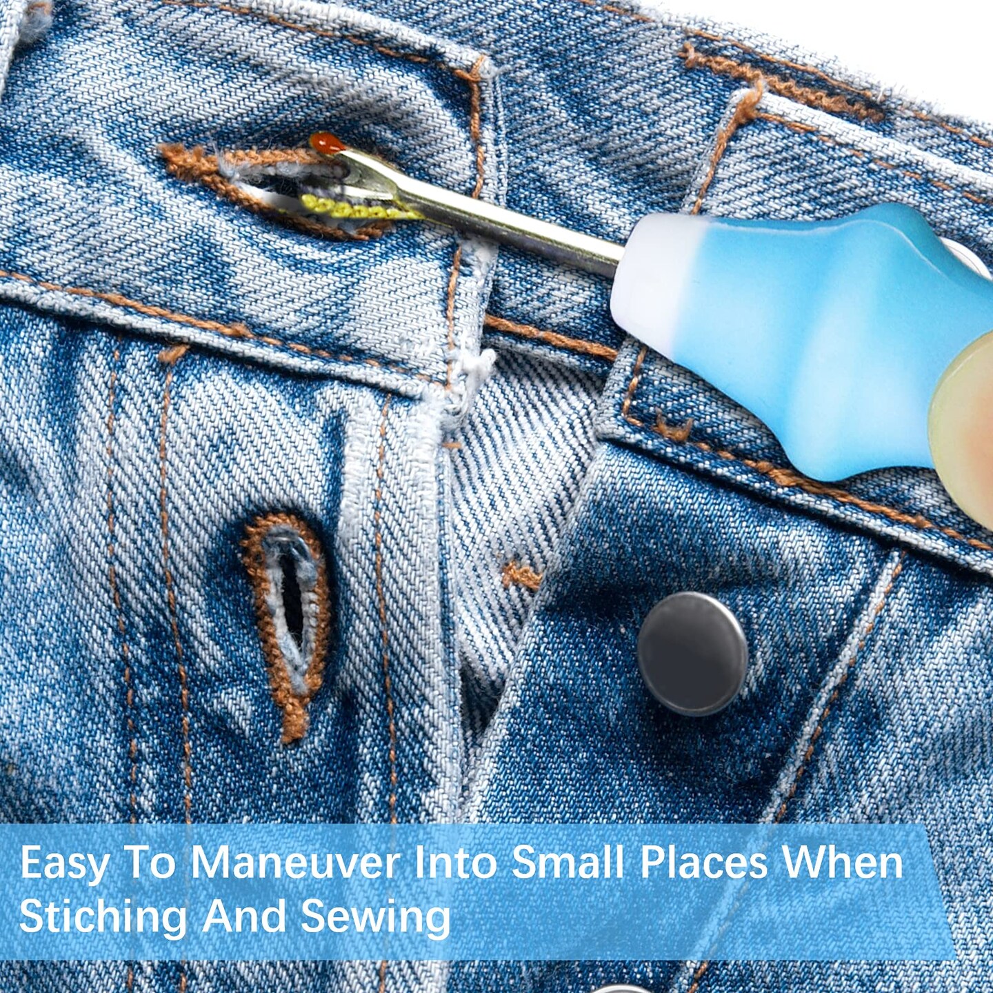 Seam Ripper 3 PCS, Seam Rippers for Sewing, Ergonomic Grip, Colorful Large Thread Stitch Remover Tool Handy Stitch Rippers for Sewing Crafting Removing Hems and Seams,Thanksgiving Gifts