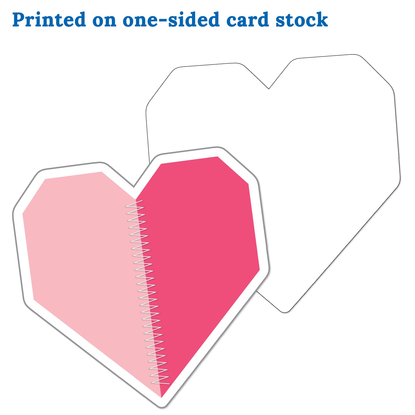 Carson Dellosa Crafty and Cool 36pc Handmade Hearts Bulletin Board Decorations, Colorful Heart Decor for Bulletin Board, White Board, Cork Board, Valentines Day Decorations, and Classroom Decor