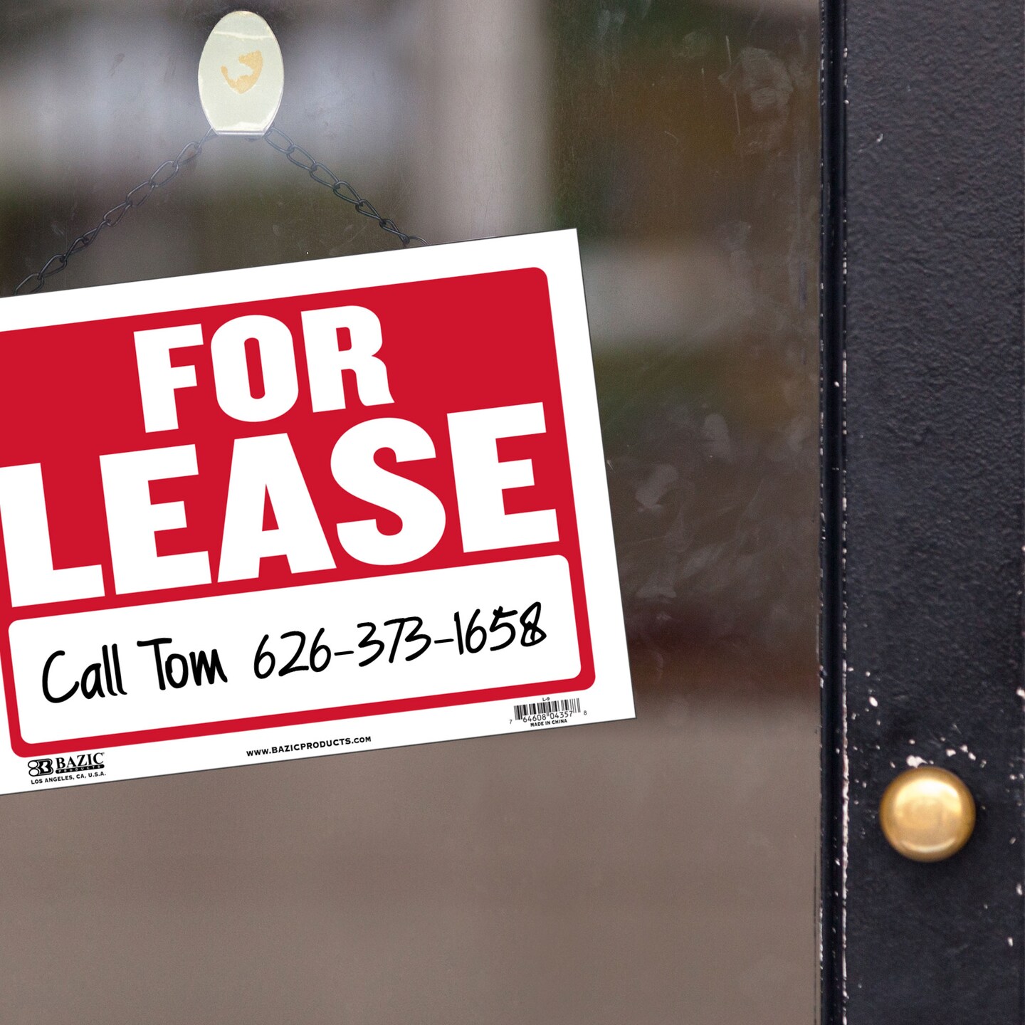 BAZIC 12&#x22; X 16&#x22; For Lease Sign
