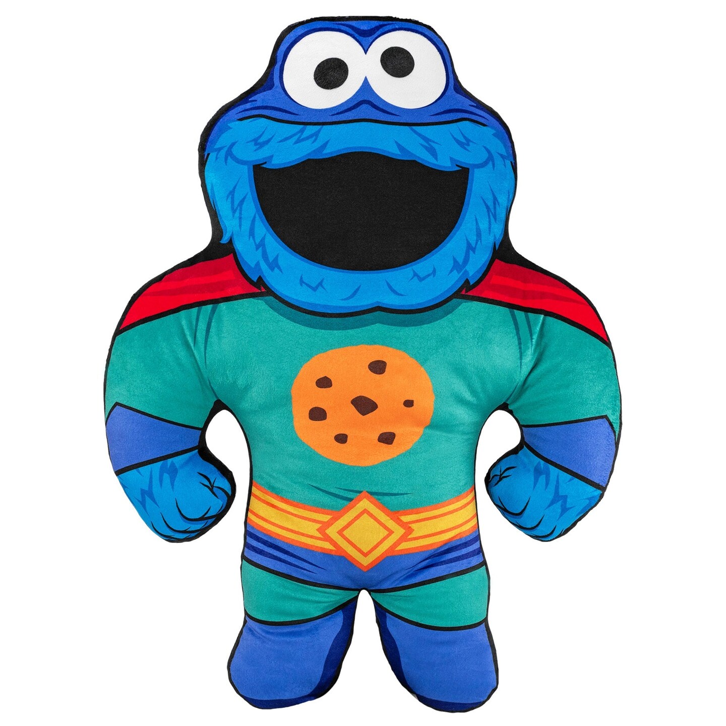 Bleacher Creatures Sesame Street Cookie Monster Superhero 22" Bleacher Buddy