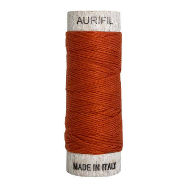 Rusty Orange (2240) | 8wt Small Spool (35M / 38Y) | Aurifil Thread
