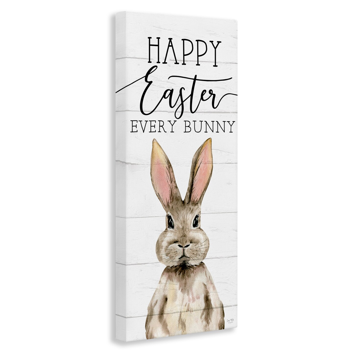Stupell Industries Happy Easter Every Bunny Canvas, design by Lux + Me Designs