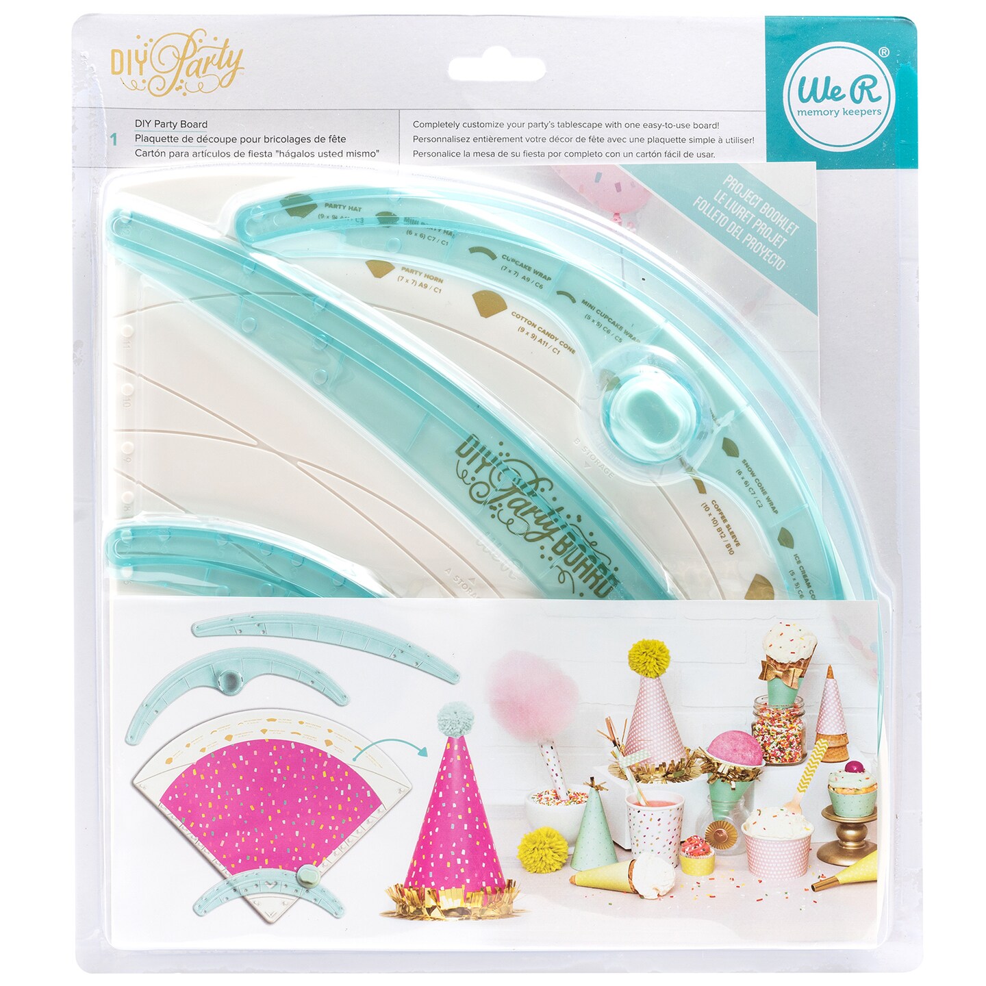 American Crafts TOOL - We R Memory Keepers - PUNCH BOARD - DIY PARTY 660555