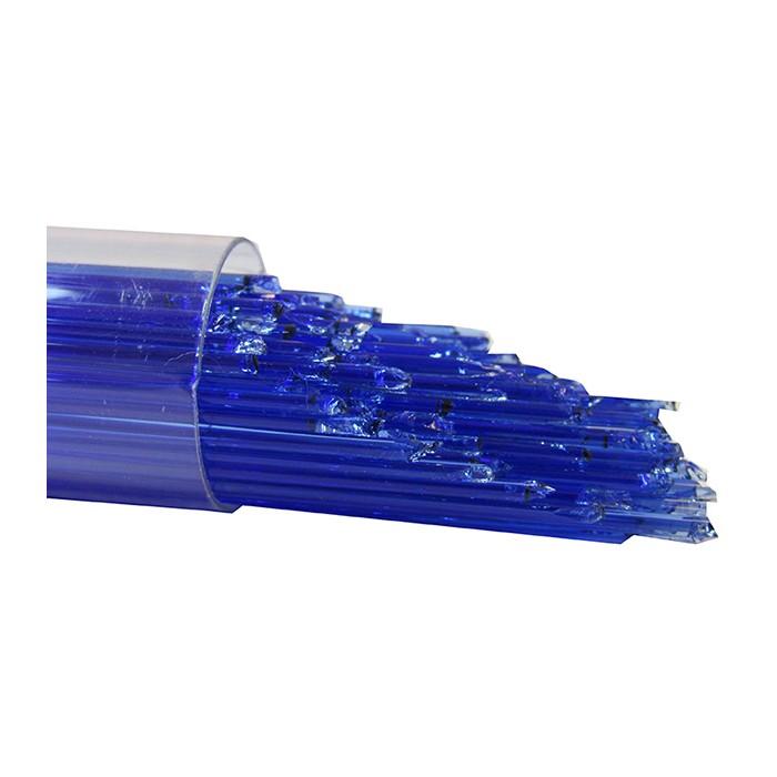 Oceanside Stringers Approx.1/25"DIA.x17"L. Light Blue Transparent 5OZ. Tube 96 COE
