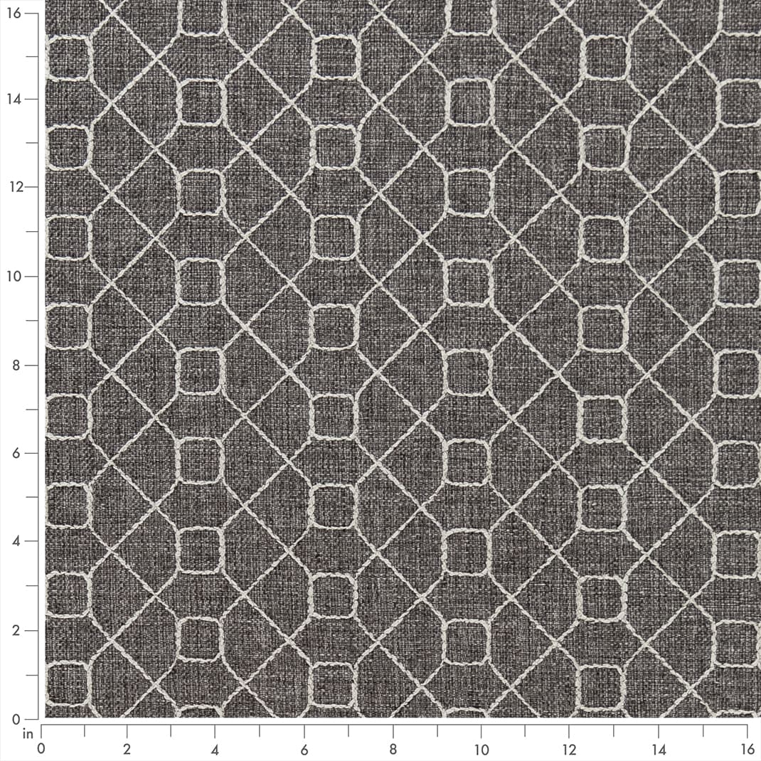 Upholstery Fabric - Grey & Silver Abstract & Geometric Upholstery Fabric 54 Inches"