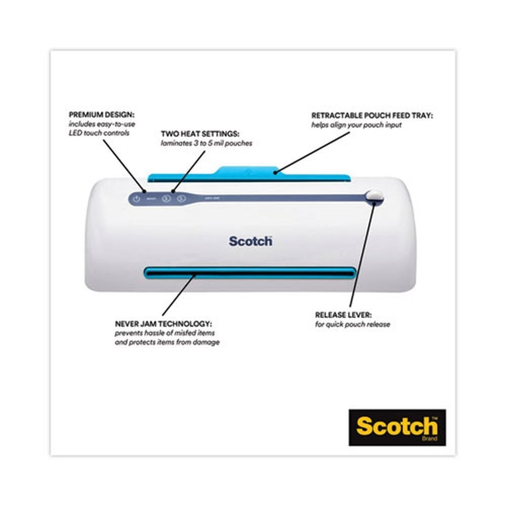 Scotch Pro 9 in. Max Document Width, 5 mil Max Document Thickness Thermal Laminator